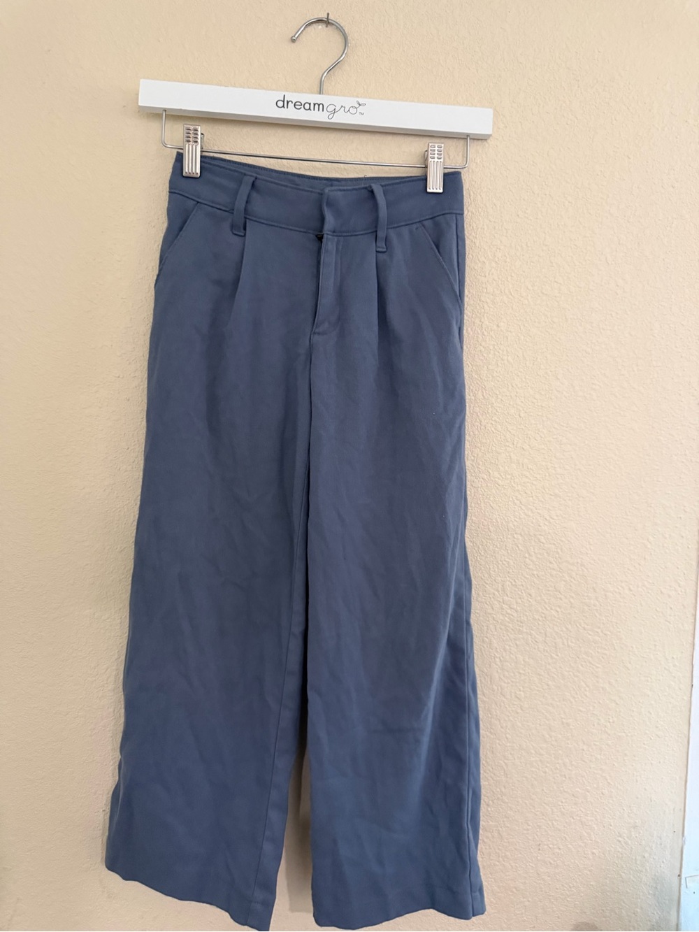 abercrombie kids Slate Blue Wide-Leg Chinos